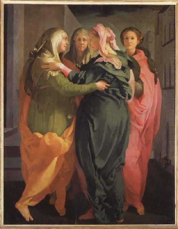 Visitation, Pontormo, Jacopo